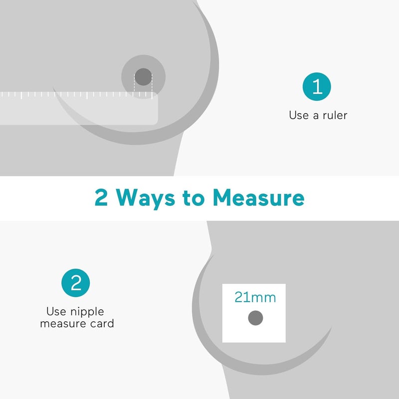 Paruu P16 Flange Insert 21mm, Original Replacement Only for P16 Wearable Breast Pump, 4 Pack Original Accessories - Image 5